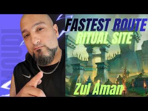 BEST ROUTE Ritual Site Zul Aman - FULL GUIDE #warcraft #wow