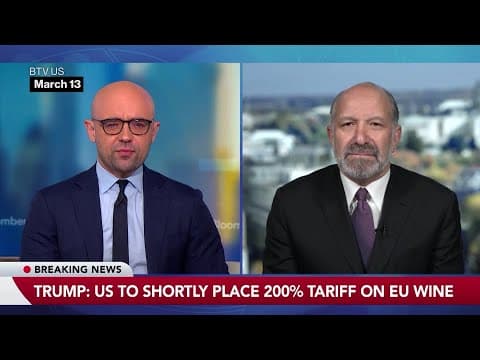 Bloomberg Television coverage of Liberation Day Tariffs for Loeb Awards. Aired on April 6, 2025.