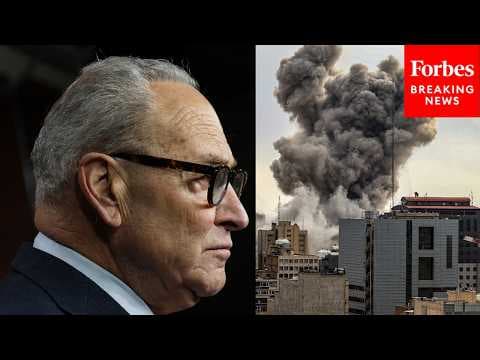'Bring Our Troops Home, Stop Bleeding Taxpayers Dry': Schumer Urges GOP To Back Iran War Powers
