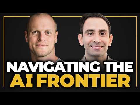 The AI Frontier and How to Spot Billion-Dollar Companies Before Everyone Else — Elad Gil