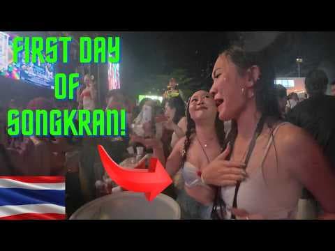 FIRST CRAZY DAY OF SONGKRAN IN UDON THANI, THAILAND!