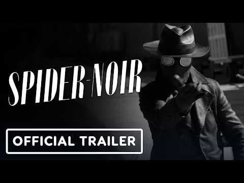 Spider-Noir - Official Black & White Trailer (2026) Nicholas Cage, Brendan Gleeson