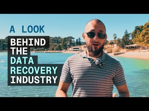 Chris visits ACELab Techweek for v̶a̶c̶a̶t̶i̶o̶n̶ data recovery training