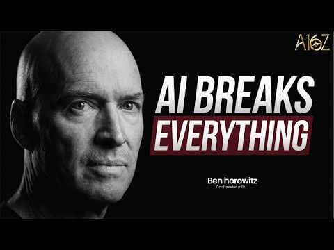 Ben Horowitz on AI Infrastructure, Economics and The New Laws of Software