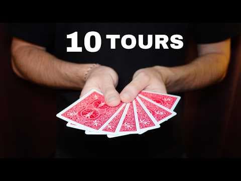 10 TOURS FACILES ET IMPRESSIONNANTS À FAIRE TOUT DE SUITE