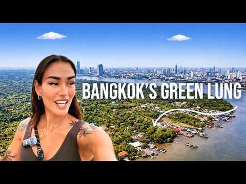 HIDDEN GEM in Bangkok city : Bang Krachao AKA Bangkok's Green Lung