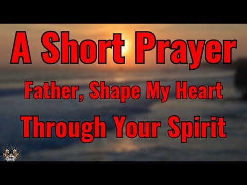 Father, let my life reflect Your goodness | Morning Prayer