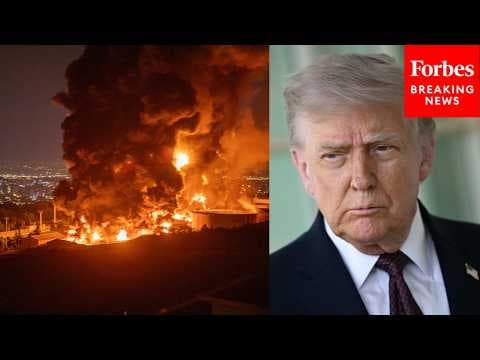 'I Had To Do It': Trump Defends Strikes On Iran