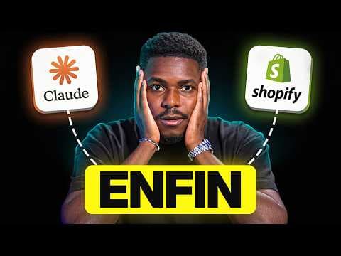 J'ai copié cette boutique Shopify qui fait 200 000€/mois avec l'IA en 15 minutes (Claude Code)