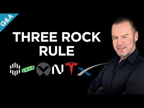 3-Rock Trading Rule 💎| SpaceX IPO Prep | AI Vision & Top AI Infra Winners | 🚀