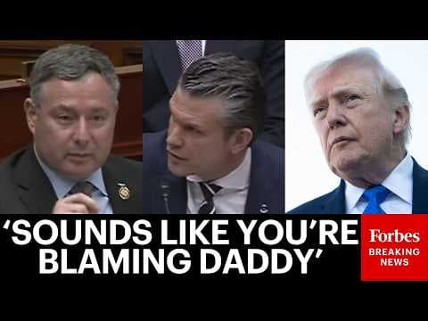 Eugene Vindman Grills Pete Hegseth About The War In Iran And The Strait Of Hormuz