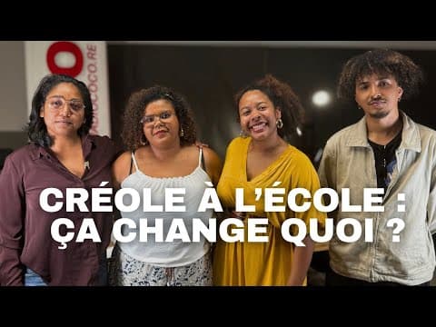 Grandir avec ou sans le créole réunionnais à l’école, ça change quoi ? |  REPLAY LIVE @RadioCoco974