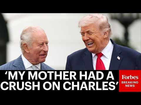 VIRAL MOMENT: Trump Tells King Charles That His Mother Had A Crush On Him
