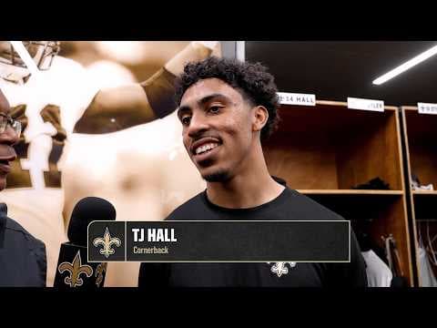 TJ Hall on getting acclimated, special teams | Saints Rookie Minicamp