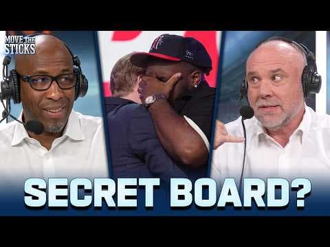 The NFL's SECRET Draft Consensus Board | Move the Sticks