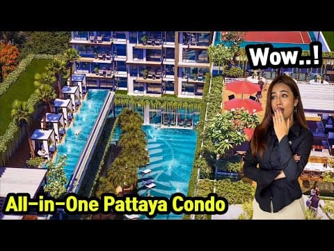 Everything in One Place??? Upcoming South Pattaya Condo Pattaya with beautiful Layout