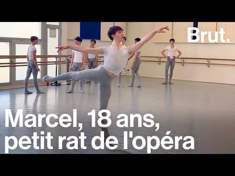 A 13 ans il quitte sa famille pour étudier dans la fameuse école des petits rats de l’Opéra.