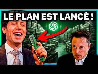 😱 OpenAI vient de déclencher la pire PÉNURIE de l'Histoire ! (personne n'est prêt)