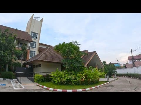 QUIET QUALITY APARTMENT BUILDING WITH SERVICED MONTHLY ROOMS IN NORTH PATTAYA - AUTHONG RESIDENCE