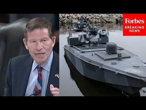 Richard Blumenthal Asks Admiral About Vulnerability Of Submarines, Warships To Drone 'Swarm' Attacks