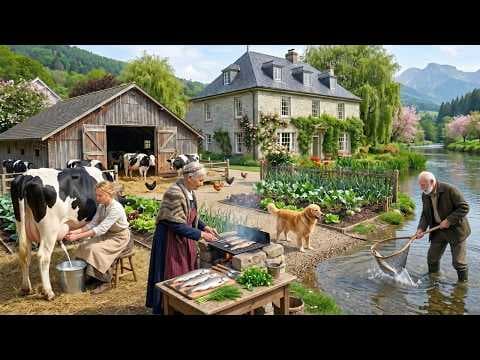A Fairytale Village That Feels Like a Painting | Peaceful Rural Life & Daily Countryside Work