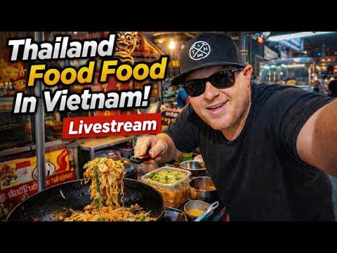 hue Vietnam dinner: Thailand food Livestream