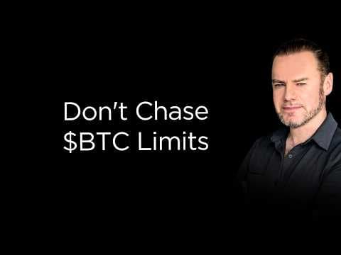 Why I Don't Chase Limits! My $BTC Trading Strategy