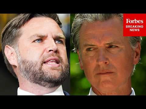 BREAKING: JD Vance Says US Will Defer $1.3 Billion In Funds For California Over Fraud Investigation
