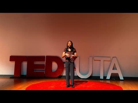 You're Not Behind. You're Untrained. | Salem Alonge | TEDxUTA