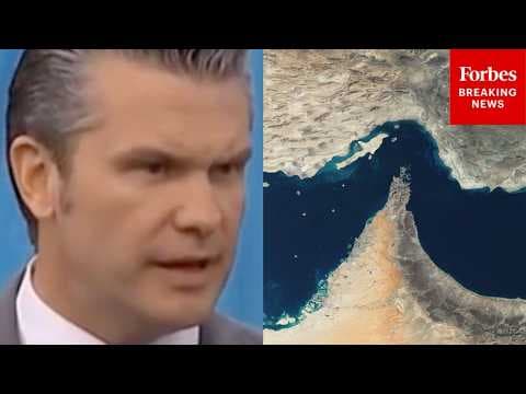 Hegseth Asked: 'Has The Mine Threat Been Neutralized Enough To Facilitate Freer Flow' In The Strait?