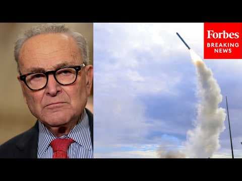 'End This War Once And For All': Chuck Schumer Urges GOP To Support Iran War Powers Resolution