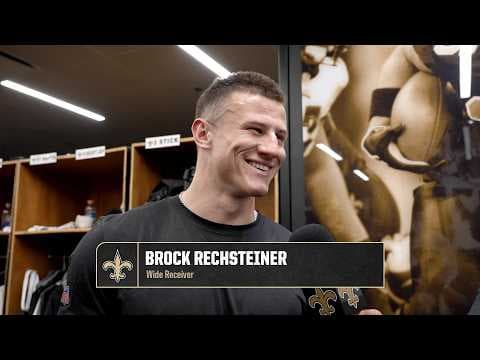 Brock Rechsteiner on tryout, wrestling lineage | Saints Rookie Minicamp