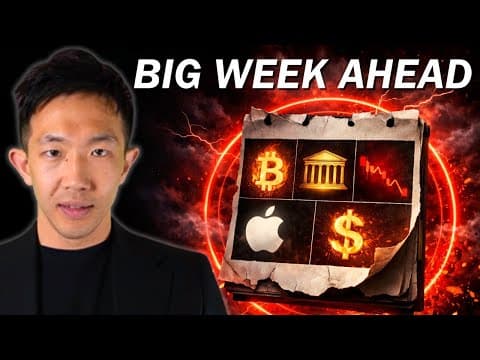 4 Catalysts in 5 days: How Next Week can Break the Markets.