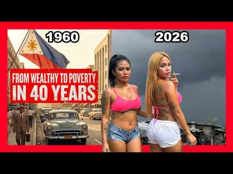 🇵🇭 PHILIPPINES: FROM SECOND RICHEST ASIAN COUNTRY TO POVERTY