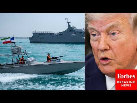 Trump: Iran's Military Is 'Totally' Defeated 'Outside Of The Little Wise Guys Ships'