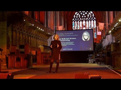 My health journey: cultivating a better environment | Debbie Bosworth | TEDxUWS