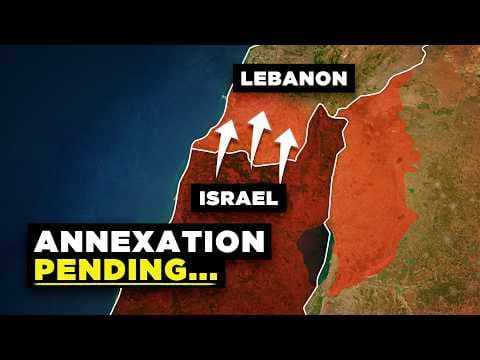 Why Israel is Trying to Conquer 10% of Lebanon