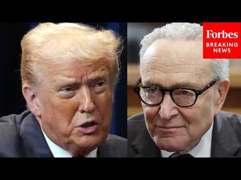 'A Dud For Working Families': Chuck Schumer Tears Into Trump's Tariffs, Big Beautiful Bill