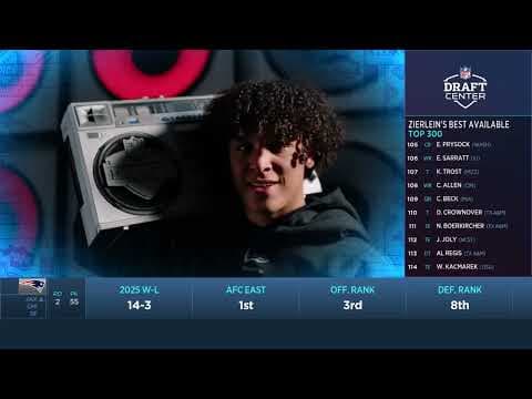 The Philadelphia Eagles Select Eli Stowers with the 54th Pick in the 2026 NFL Draft