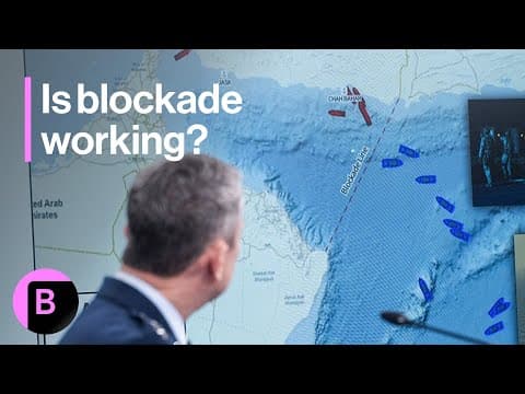 Iranian Oil Tankers Sail Past Hormuz Blockade