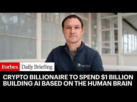 The Crypto Billionaire Betting $1 Billion To Build AI Based On The Human Brain