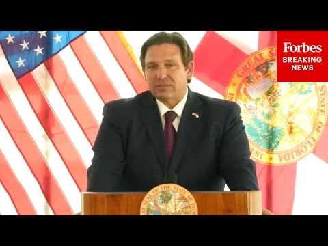 BREAKING NEWS: DeSantis Holds Press Briefing To Sign Legislation Against Carbon Taxes And DEI