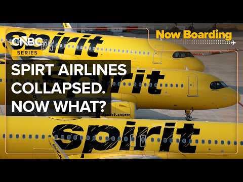 Spirit Airlines Collapsed — Here's What Happens Next