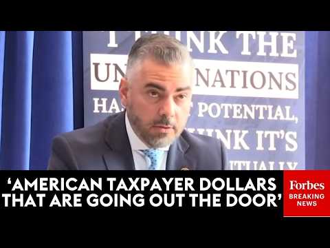 'We Are The Most Generous Country In The World': Juan Ciscomani Flames UN Over Use Of Funding