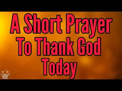 Thank You God for Guiding My Steps Today —  Morning Prayer of Gratitude & Guidance