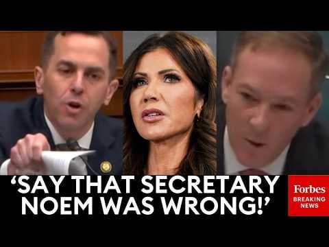 HEARING CHAOS: Menendez Asks Zeldin About Noem's $200 Million Ad Campaign—Then A Shock Clash Ensues