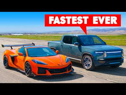 £90k Truck v £90k Supercar: DRAG RACE