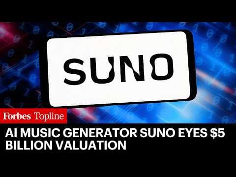 AI Music Generator Suno Eyes $5 Billion Valuation After Latest Funding Round