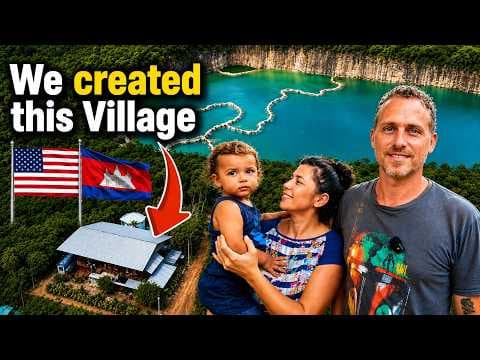 He Built A Jungle Village In CAMBODIA | 16 Years In CAMBODIA