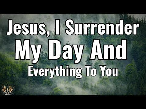 Powerful Morning Prayer for Grace and Peace | Start Your Day With God